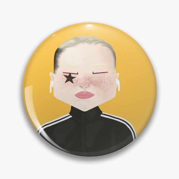 Item preview, Girl with Black Star designed and sold by ROCIODRAMATICA.
