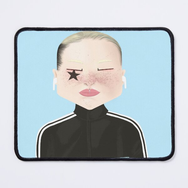 Item preview, Girl with Black Star designed and sold by ROCIODRAMATICA.