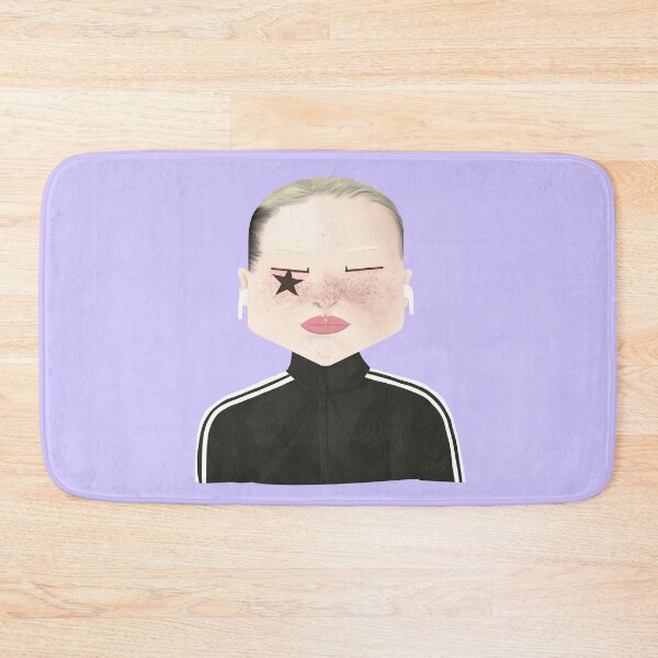 Item preview, Girl with Black Star designed and sold by ROCIODRAMATICA.