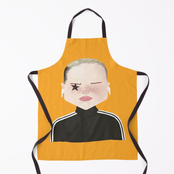 Item preview, Girl with Black Star designed and sold by ROCIODRAMATICA.