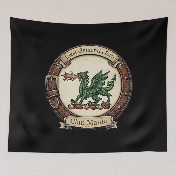 Item preview, Clan Maule Crest designed and sold by BagTown Clans.