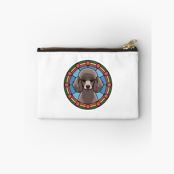 Item preview, Poodle Stained Glass Portrait designed and sold by theartfulaspie.
