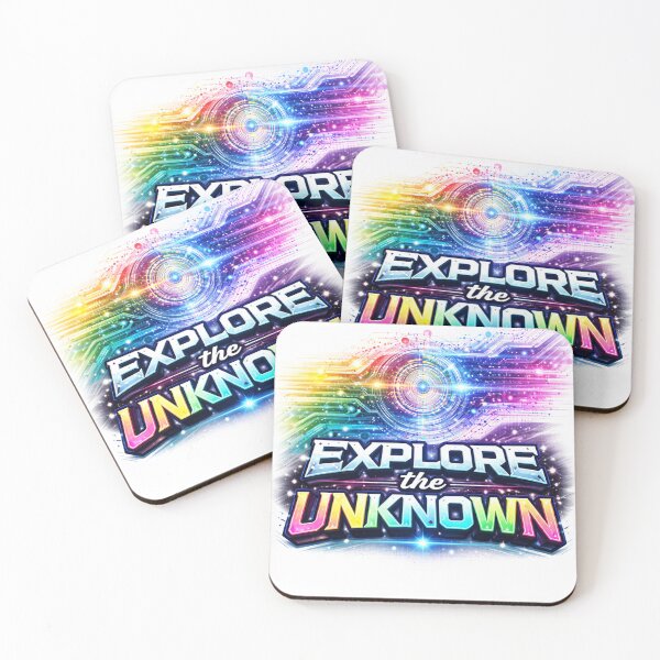 Item preview, Explore the Unknown - Colorful Vaporwave Galaxy Art designed and sold by KireaDesigns.