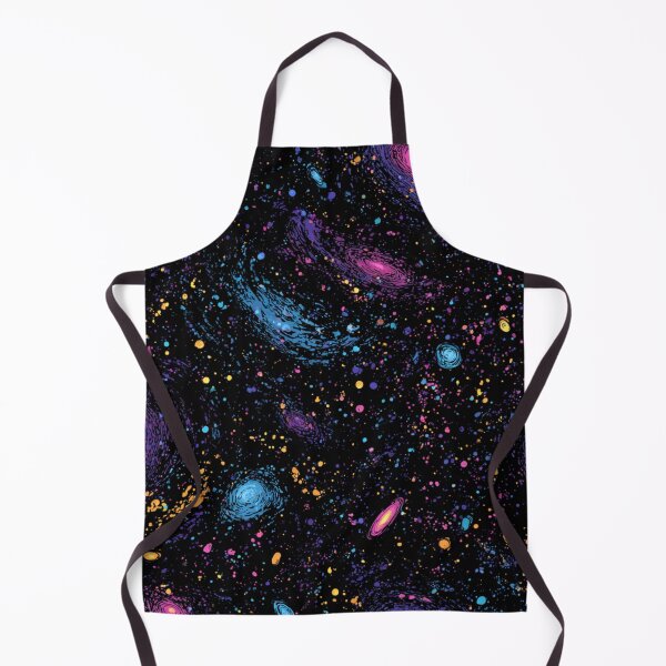 Item preview, Vibrant Cosmic Galaxy Abstract Space Art Pattern designed and sold by NicolasGlowArt.