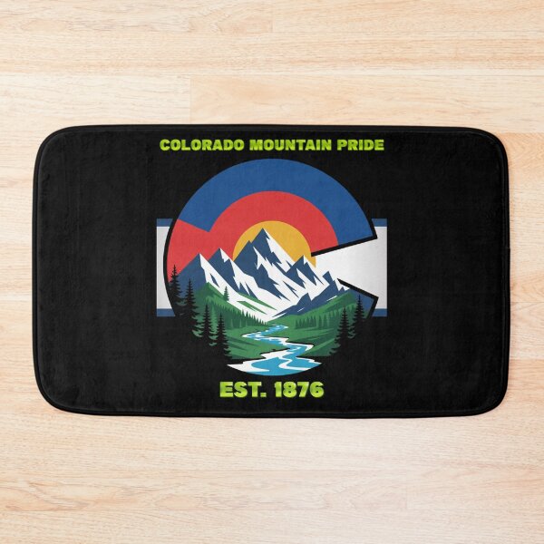 Item preview, Colorado Mountain Pride - Mountains Nature Emblem - Est 1876 designed and sold by Mind-Echo.