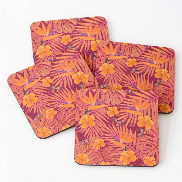 Item preview, Hothouse Tropical Heat - Bold Tropical Floral Pattern  designed and sold by CarolineRowland.