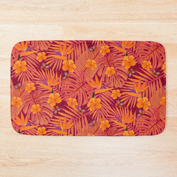 Item preview, Hothouse Tropical Heat - Bold Tropical Floral Pattern  designed and sold by CarolineRowland.