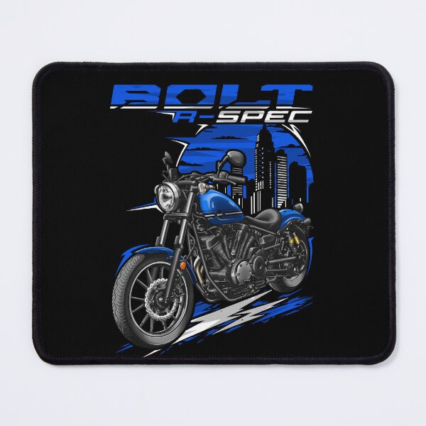 Item preview, Yamaha Bolt R Spec (XV950R) 2018 Impact Blue for Motorcycle Riders designed and sold by MotoApparelHub.