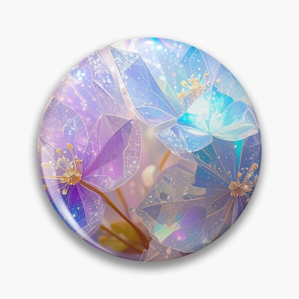 Item preview, Iridescent Crystal Flower Dream Design designed and sold by BetweenForms.