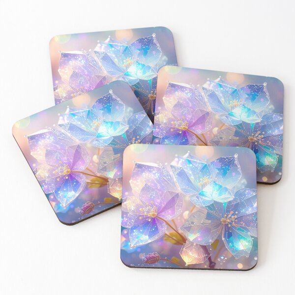 Item preview, Iridescent Crystal Flower Dream Design designed and sold by BetweenForms.