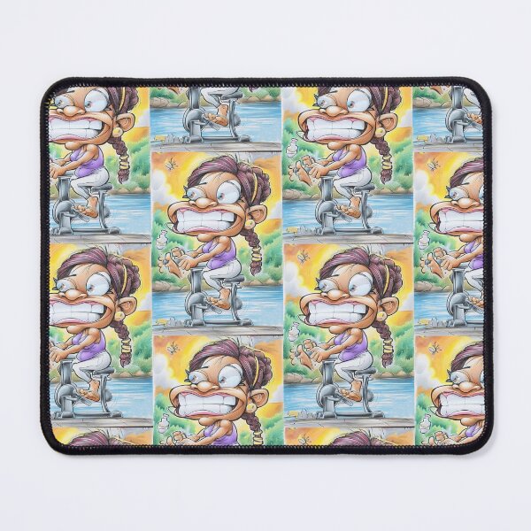 Item preview, Hometrainer Lady designed and sold by Claire Caricatures.