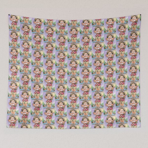 Item preview, Scared Lady designed and sold by Claire Caricatures.