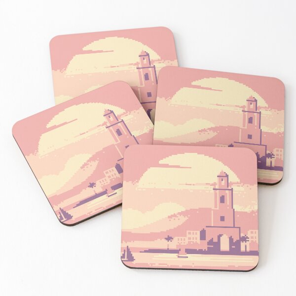 Item preview, Sunset Coast 8bit designed and sold by BrunoLinuxArt.