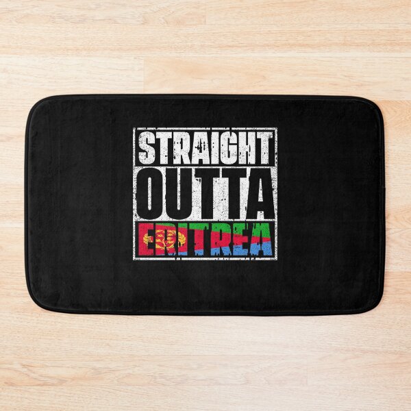 Item preview, Straight Outta Eritrea Flag designed and sold by CosmoKitsch.