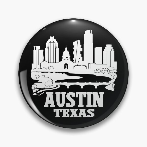 Item preview, Austin Vintage Austin Texas Retro Horizonte de Austin designed and sold by Colorfulman.
