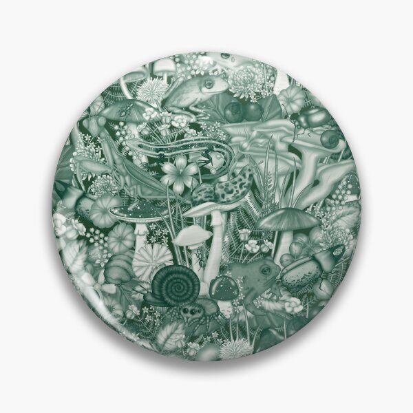 Item preview, Monochromatic Backyard Wildlife Nature Garden designed and sold by Sarah McDonough.