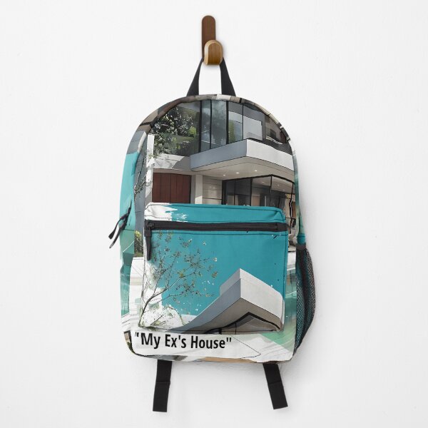 Item preview, My Ex's House - Luxury Modern Villa Sarcastic Art designed and sold by Modern Nest Art.