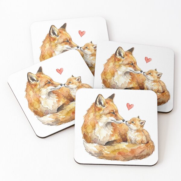 Item preview, Fox Dad and Pup designed and sold by Roy & Tiffany.