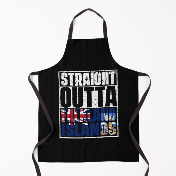 Item preview, Straight Outta falkland islands Flag designed and sold by CosmoKitsch.