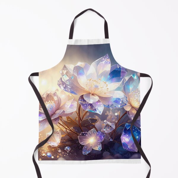 Item preview, Glowing Crystal Flower Fantasy Art designed and sold by BetweenForms.