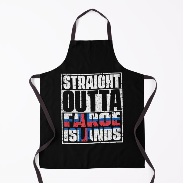 Item preview, Straight Outta faroe islands Flag designed and sold by CosmoKitsch.