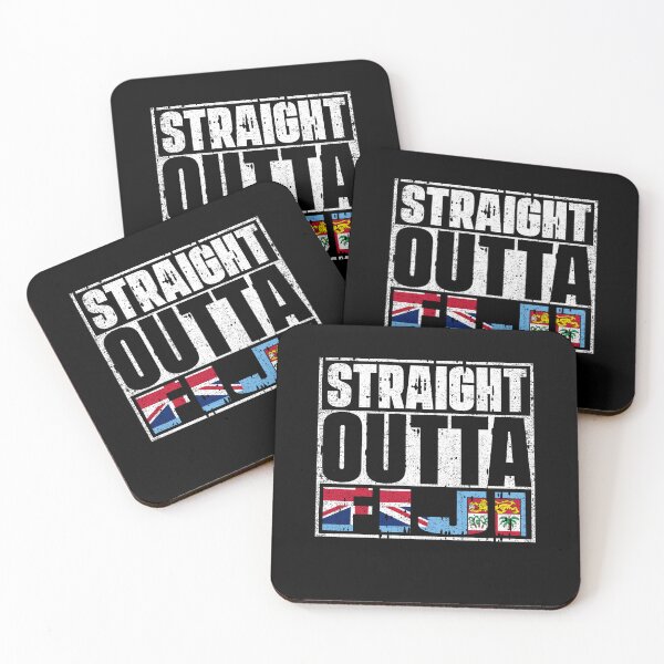 Item preview, Straight Outta Fiji Flag designed and sold by CosmoKitsch.