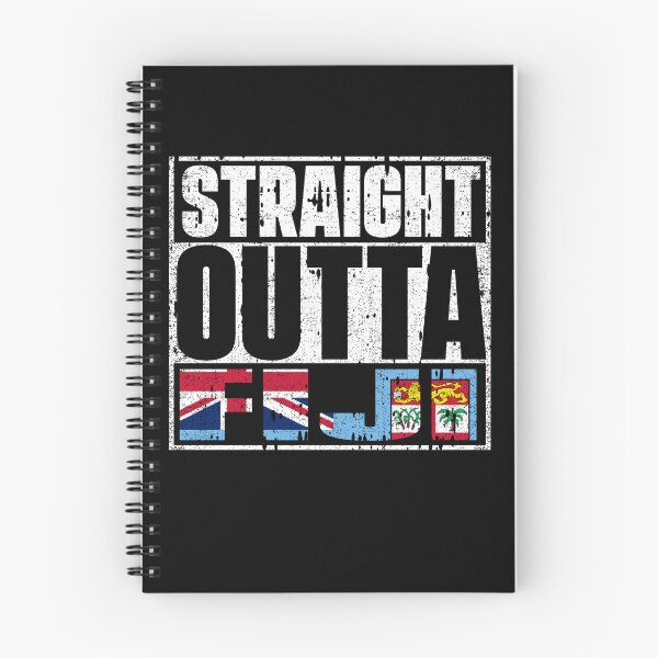 Item preview, Straight Outta Fiji Flag designed and sold by CosmoKitsch.