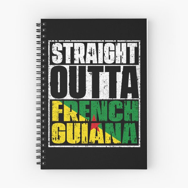 Item preview, Straight Outta French Guiana Flag designed and sold by CosmoKitsch.