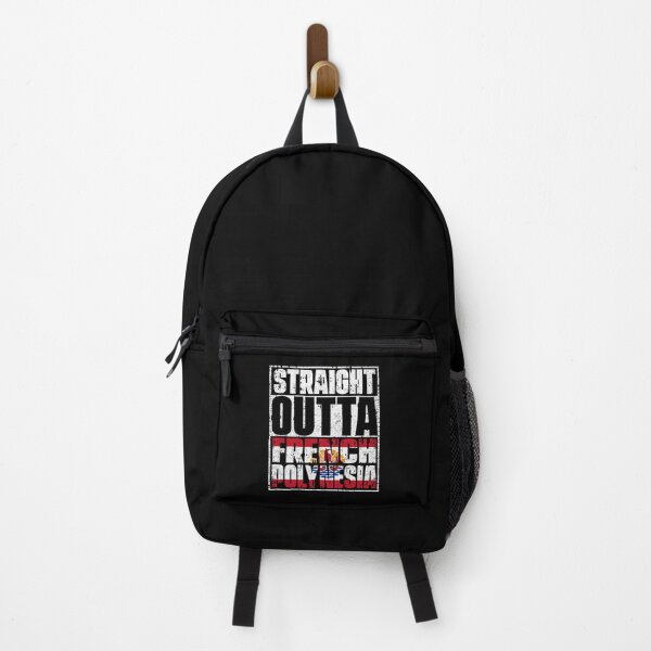 Item preview, Straight Outta  French Polynesia Flag designed and sold by CosmoKitsch.