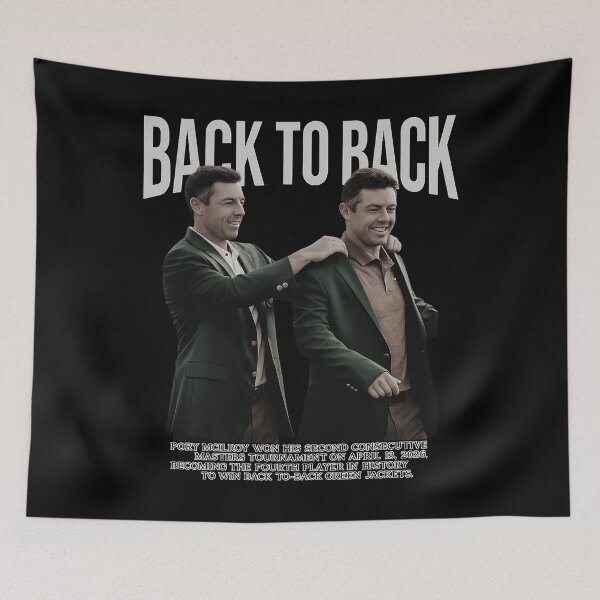 Item preview, Rory McIlroy Back to Back Champions designed and sold by MaiVNMiMi.