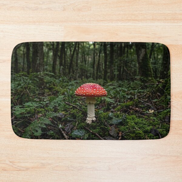 Item preview, A solitary mushroom in the heart of the forest. designed and sold by Malisa345.