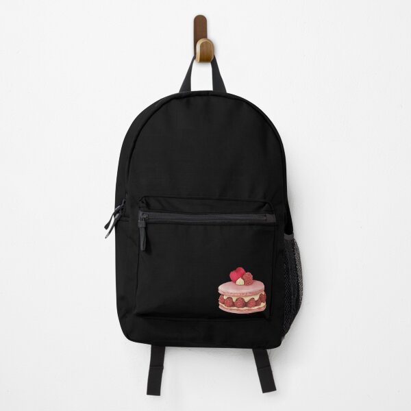 Item preview, Pink Ispahan Macaron | Cute French Dessert Illustration designed and sold by o101.
