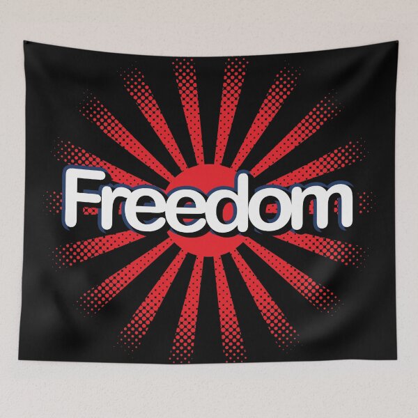 Item preview, Spread Freedom Black designed and sold by HectorCantres.