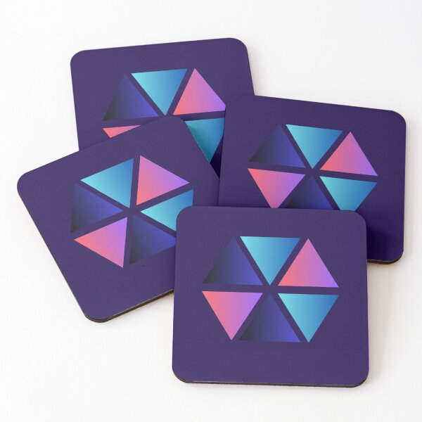 Item preview, Modern Abstract Prism - Aesthetic Geometric Pattern designed and sold by Jyoti-Quotes.