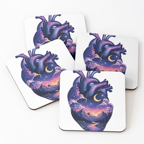 Item preview, Cosmic Heartscape  designed and sold by Jaideep Walia.