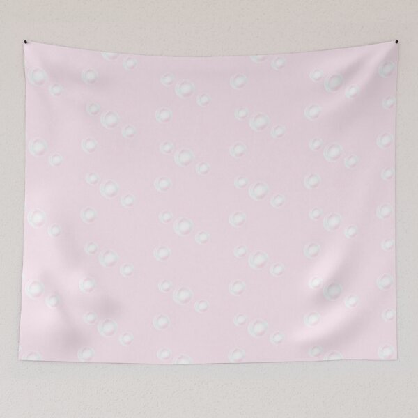 Item preview, Pink Floating Bubbles | Cute Aesthetic Dreamy Illustration designed and sold by o101.