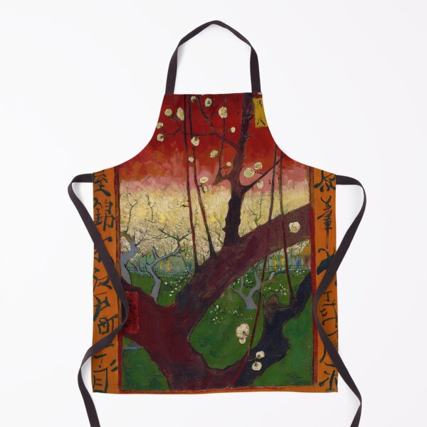 Item preview, Flowering Plum Orchard After Hiroshige by Vincent van Gogh: Japonisme Art Poster designed and sold by artofuniverse.