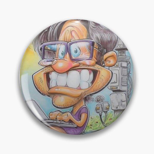 Artikelvorschau, Satellitenmann entworfen und verkauft von Claire Caricatures.