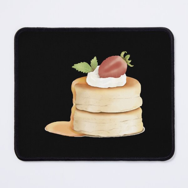 Item preview, Strawberry Soufflé Pancake | Cute Dessert Illustration designed and sold by o101.