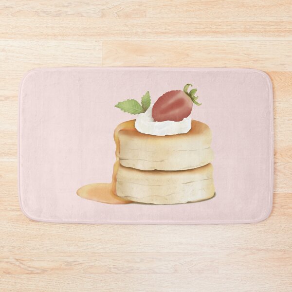 Item preview, Strawberry Soufflé Pancake | Cute Dessert Illustration designed and sold by o101.