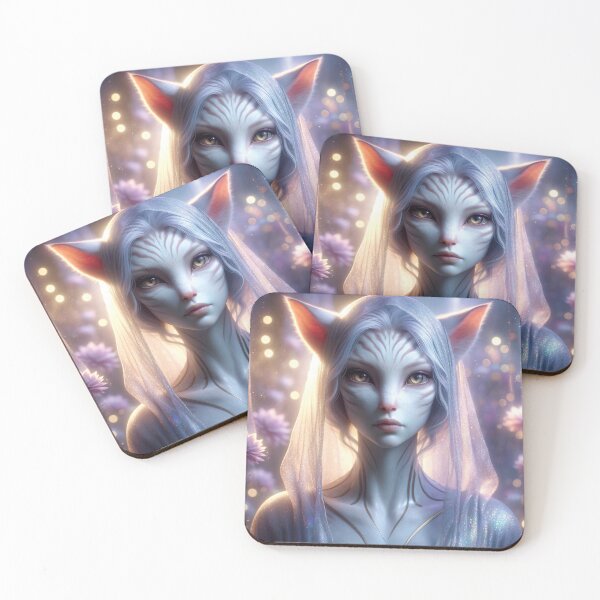 Item preview, Cassiopeian Feline Being - Higher Dimensional Cat Goddess designed and sold by FriskyLemur.