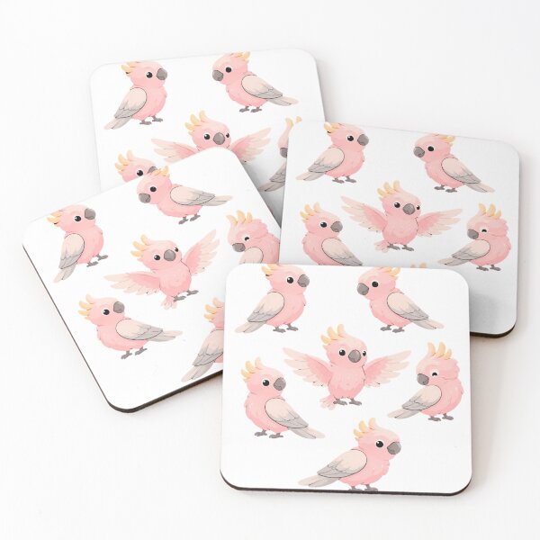 Item preview, Funny Birb Shirt Galah Cockatoo Pattern T-Shirt, Pink Parrot Gift Idea, Cute Bird Doodles Graphic Tee designed and sold by trendypicksco.