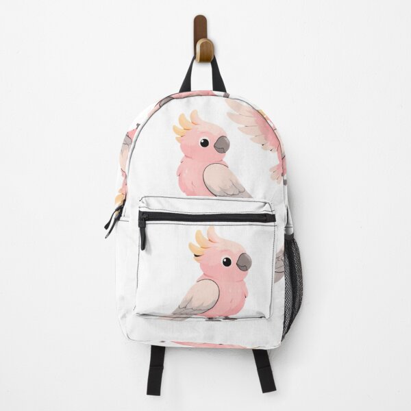 Item preview, Funny Birb Shirt Galah Cockatoo Pattern T-Shirt, Pink Parrot Gift Idea, Cute Bird Doodles Graphic Tee designed and sold by trendypicksco.