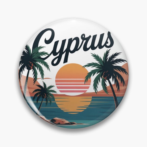 Item preview, Cyprus Sunset Minimal T-Shirt – Summer Travel Beach Aesthetic Design designed and sold by Mind-Echo.