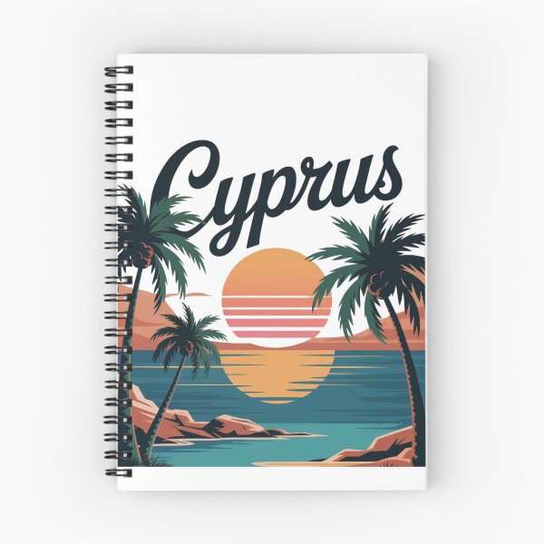 Item preview, Cyprus Sunset Minimal T-Shirt – Summer Travel Beach Aesthetic Design designed and sold by Mind-Echo.
