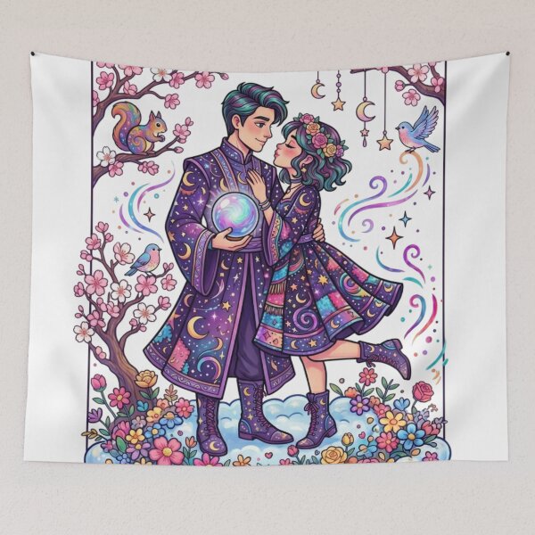 Item preview, Wizard couple designed and sold by PP&RAINBOW SHOP.