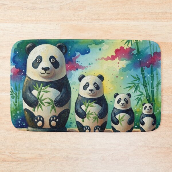 Item preview, Panda Family  designed and sold by DDLeach.