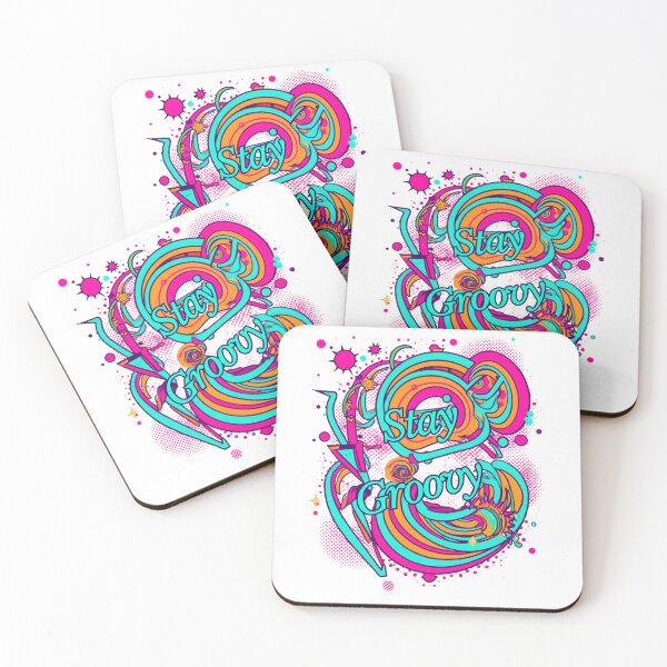 Item preview, Stay Groovy: Una explosión de vibraciones retro designed and sold by Zeeskeit.