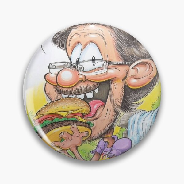 Item preview, Burger Guy designed and sold by Claire Caricatures.