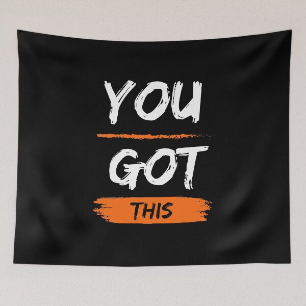 Item preview, You Got This – Minimal Motivational Typography Shirt designed and sold by Mouad-Doadi.